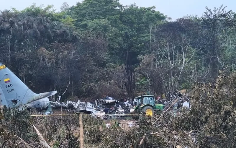 Colômbia decretou luto pelos 69 mortos na queda de avião