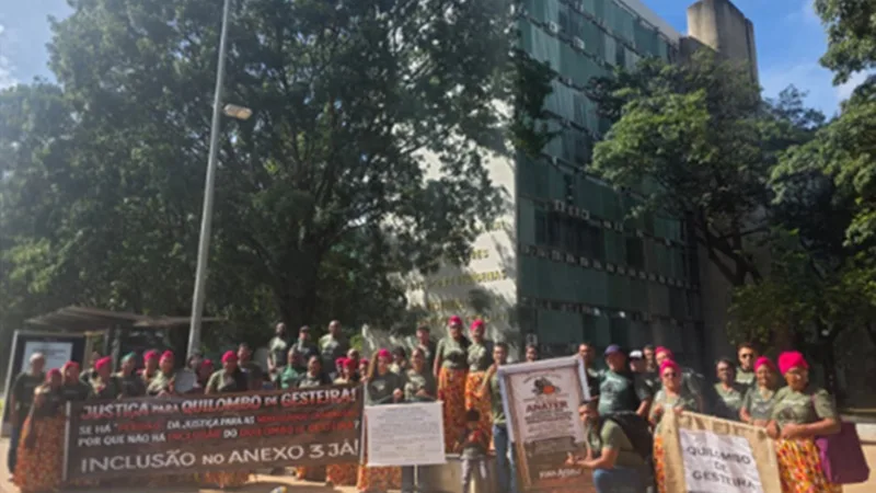 Comunidade quilombola denuncia exclusão do acordo de Mariana