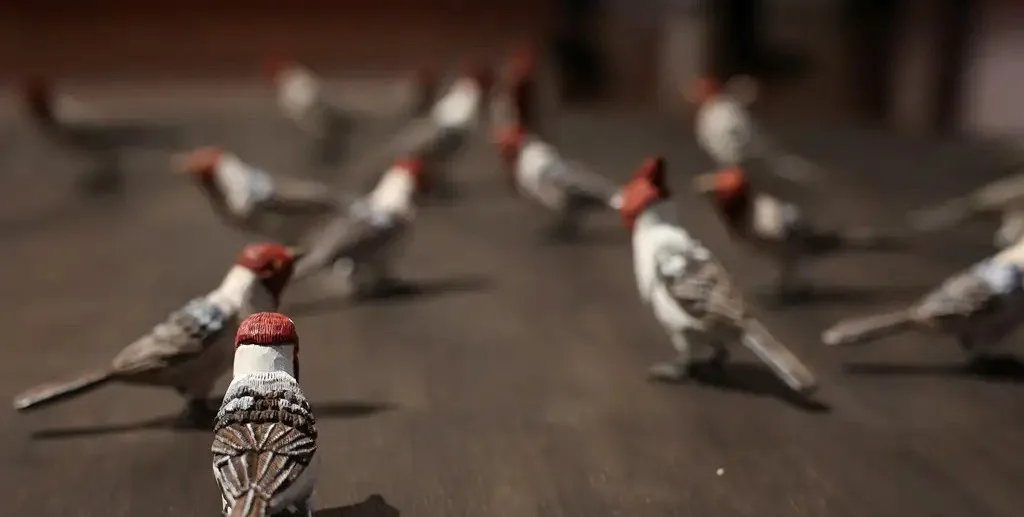 Detalhe da exposição Constelações – 40 anos do Paço Imperial, no centro da cidade do Rio de Janeiro/Tomaz Silva/Agência Brasil