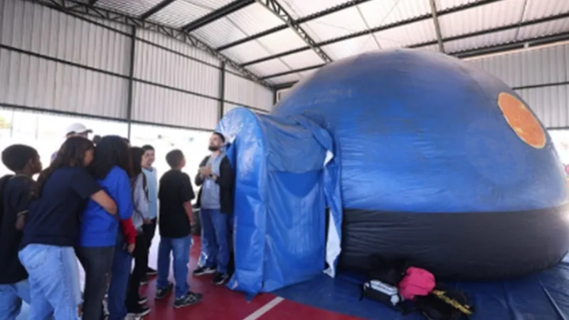 Escolas públicas têm acesso aos projetos Oceanário e Planetário