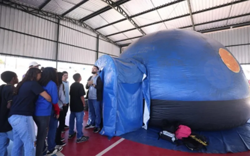 Escolas públicas têm acesso aos projetos Oceanário e Planetário