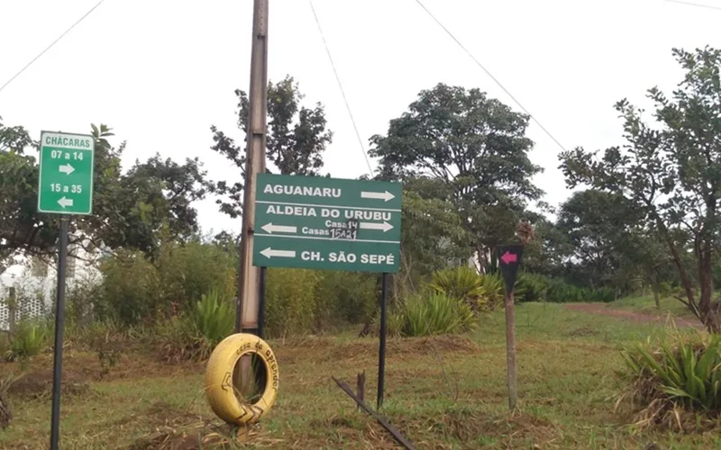 Protesto contra a venda da Serrinha do Paranoá