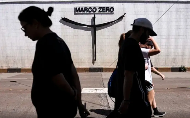 Brasília Marco Zero Eixão Misto Brasil 