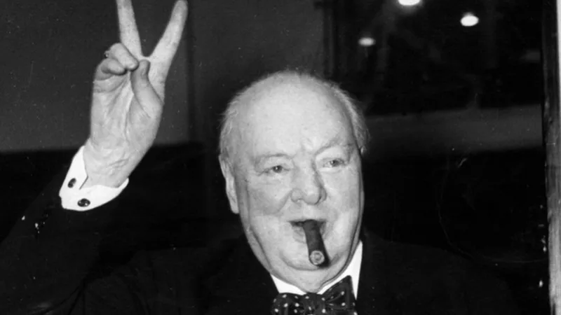 Churchill e as noticias ruins
