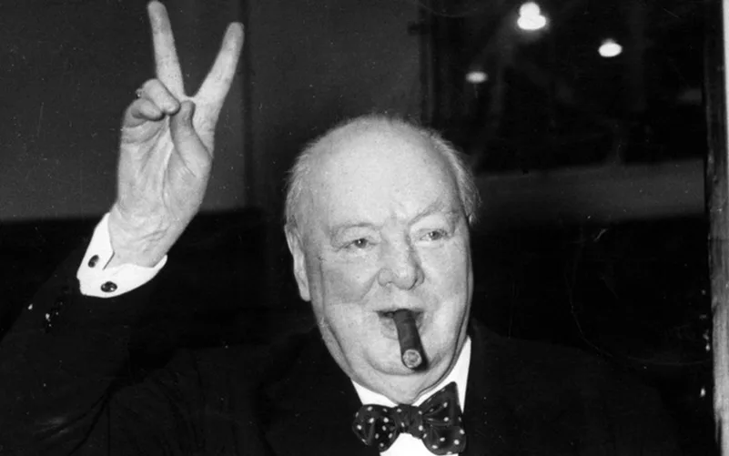 Churchill e as noticias ruins