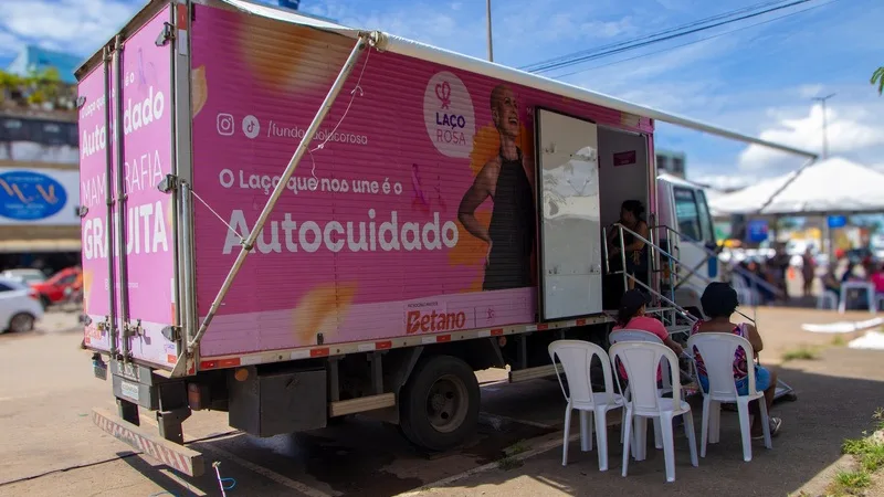 “Carreta da Mamografia” neste sábado no Parque da Cidade