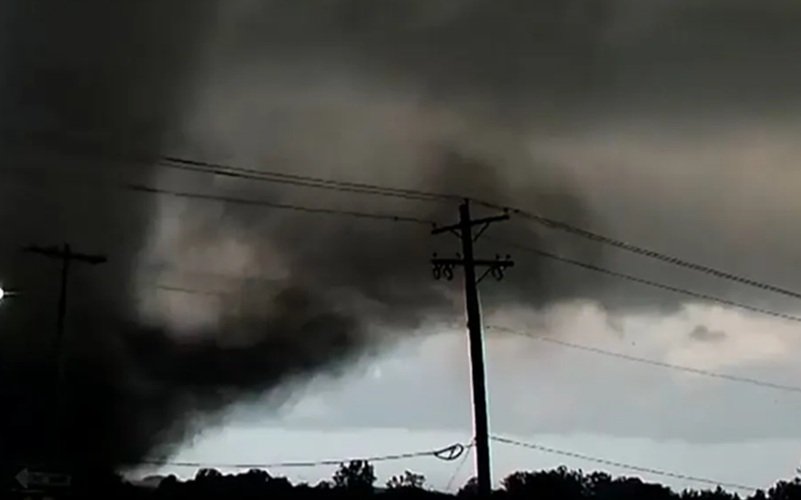 Tornado atingiu Oklahoma numa série de tempestades