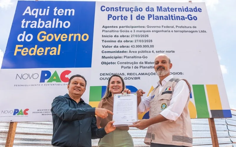 Assinada ordem de serviço para maternidade em Planaltina