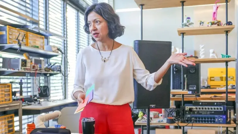 Beatriz Giraldes, do Movimento Plástico Transforma, que fará uma jornada do plástico no Sesi Lab/Fabio Rodrigues-Pozzebom/Agência Brasil