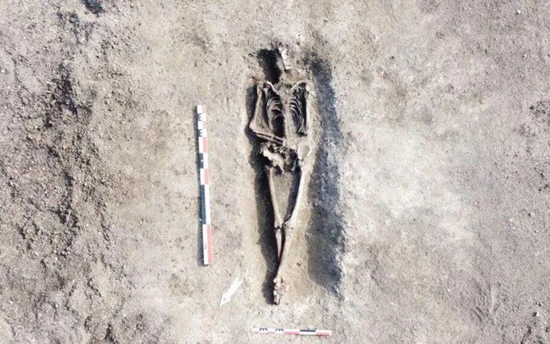 Evidência de epidemia em túmulo coletivo do século 2