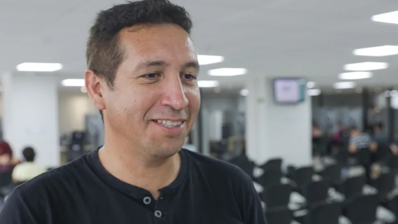 Alexandre Castro é diretor de Comunicação Acessível da Secretaria da Pessoa com Deficiência que tem um aplicativo que ajuda a acessibilidade nos cartórios/Matheus Borges/Agência Brasília