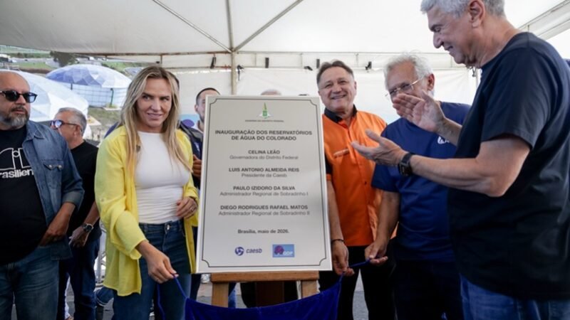 Novos reservatórios de água atenderão 355 mil moradores