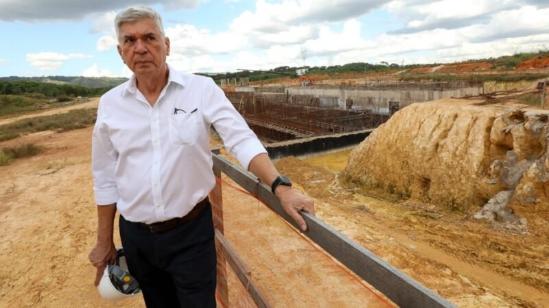 Luís Antônio Almeida Reis, presidente da Caesb, que está construindo a Estação de Tratamento de Esgoto Melchior/Joel Rodrigues/Agência Brasília