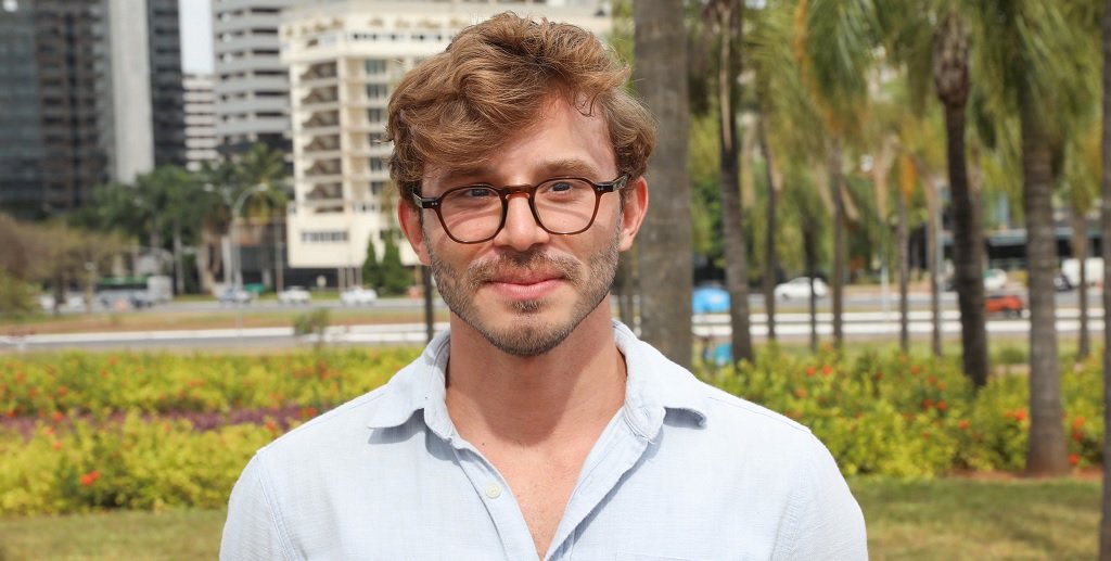 Igor Carvalho, diretor de Aprovação e Licenciamento da Administração do Plano Piloto, no Jardim Burle Marx/Joel Rodrigues/Agência Brasília