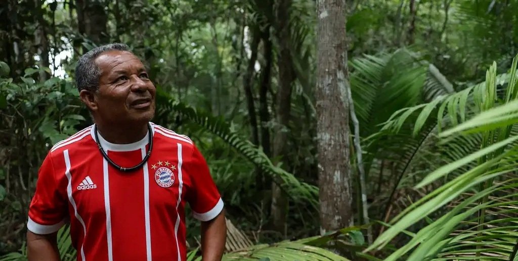 Alair Severo é cacique da Aldeia de Comboios na 6ª Teia Nacional dos Pontos de Cultura, em Aracruz (ES)/Tomaz Silva/Agência Brasil