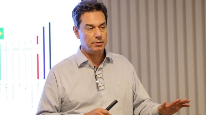 Sérgio Bautz é executivo da Cimento Planalto, que firmou um acordo de cooperação para construção de uma creche na Fercal/Lúcio Bernardo Jr/Agência Brasília