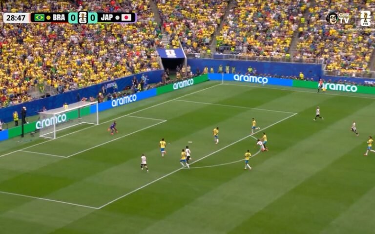 Brasil vence o Japão e está nas oitavas de final da Copa
