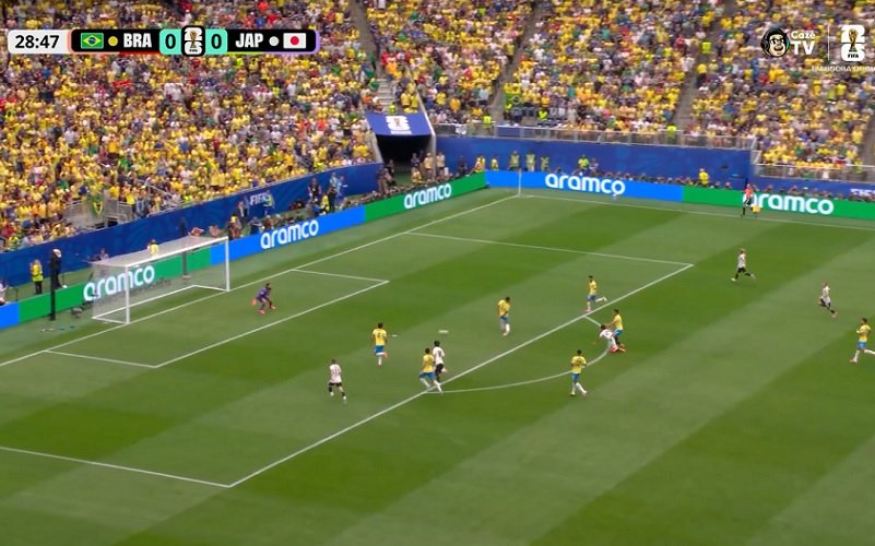 Brasil vence o Japão e estã nas oitavas de final da Copa