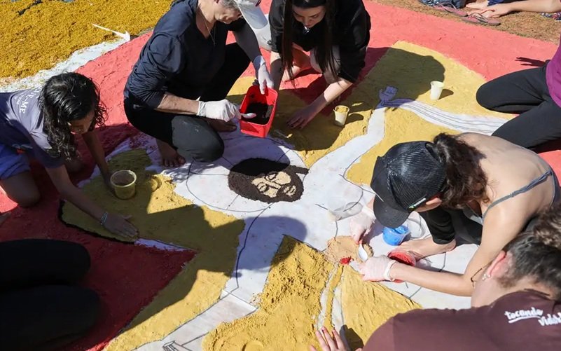 Corpus Christi taete Esplanada DF Misto Brasil