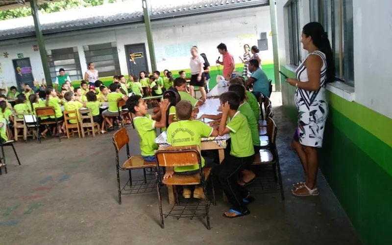 Escola Santa Luzia Rondônia Misto Brasil