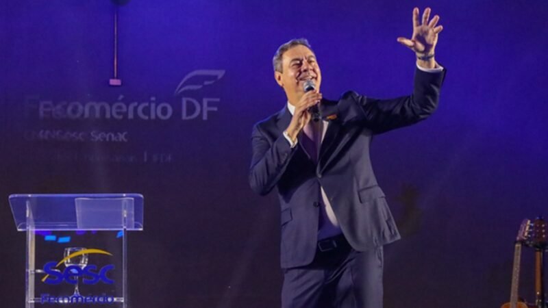 José aparecido, presidente da Fecomércio, no ato de criação do Polo Criativo Tecnológico do Setor Comercial Sul/Lúcio Bernardo Jr./Agência Brasília