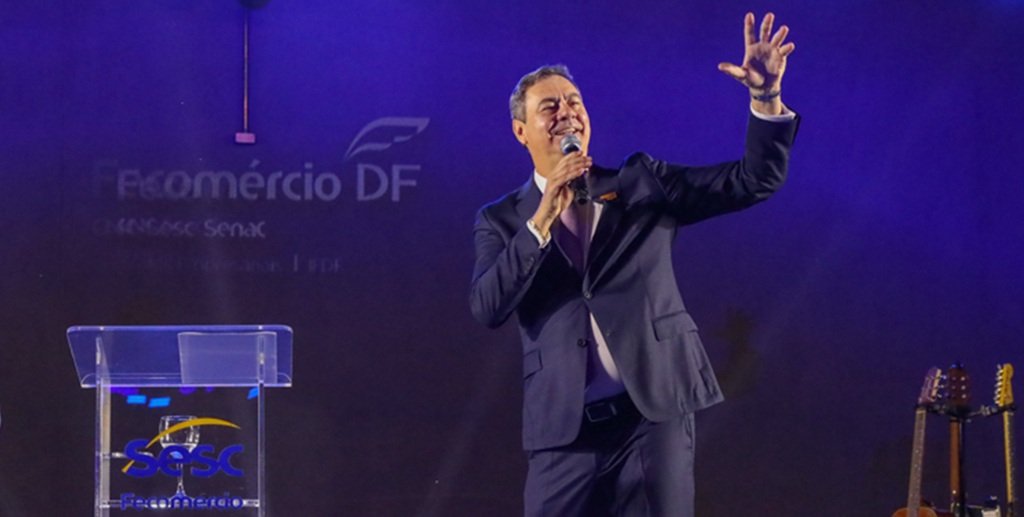 José aparecido, presidente da Fecomércio, no ato de criação do Polo Criativo Tecnológico do Setor Comercial Sul/Lúcio Bernardo Jr./Agência Brasília