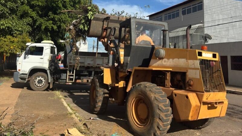 Recolhidas 125 toneladas de entulhos em Ceilândia