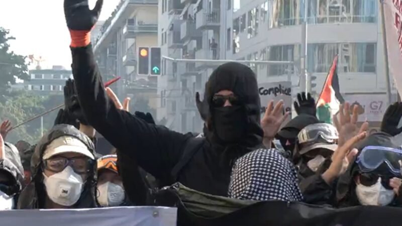 Protestos contra G7 terminam com 549 pessoas detidas