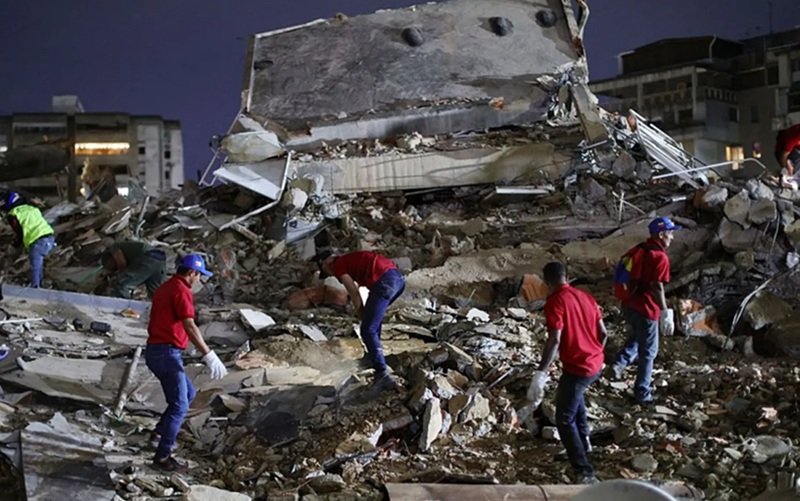 Novo terremoto na Venezuela. Faltam equipes de resgate