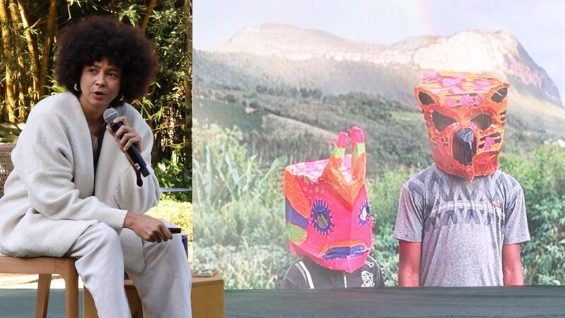Rose Afefé participa do Seminário Transmutar, com o tema Transfluências, realizado pelo Instituto Inhotim, em Brumadinho/Rovena Rosa/Ag Brasil