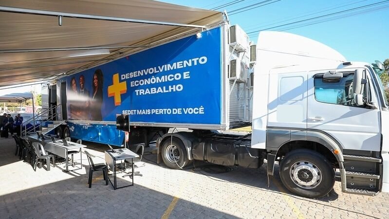 Carreta da Sedet atente até esta sexta no Recanto das Emas