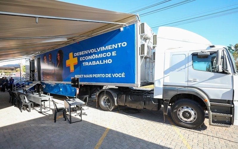 Carreta da Sedet atente até esta sexta no Recanto das Emas