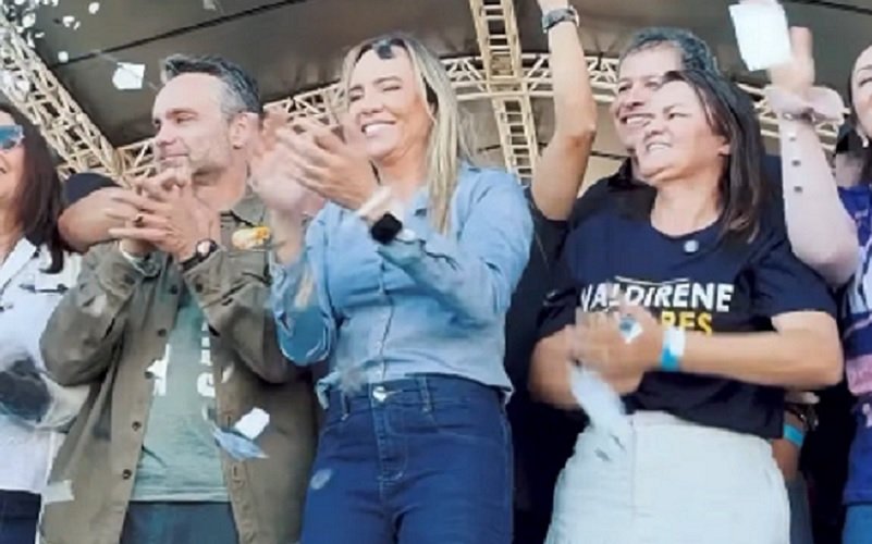 Celina Leão lançou a pré-candidatura ao governo do DF