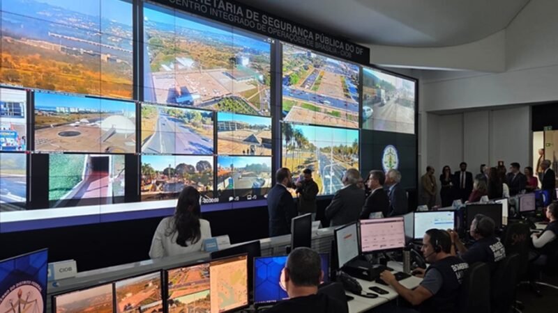 Detalhe do complexo de Segurança Pública do Distrito Federal onde está operando o Programa DF 360/Divulgação/TJDF
