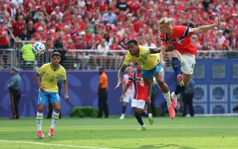 Brasil não resiste à Noruega e se despede da Copa do Mundo