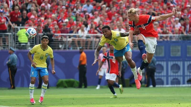 Brasil não resiste à Noruega e se despede da Copa do Mundo