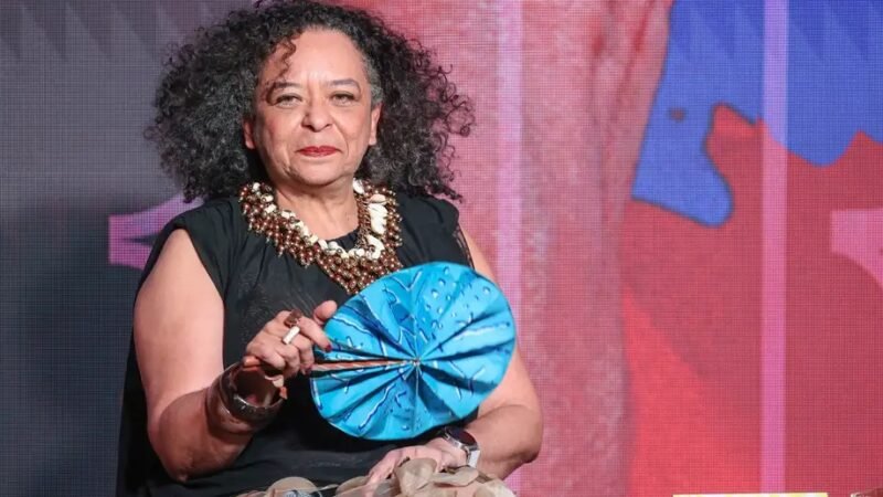 Ana Maria Gonçalves no VI encontro Julho das Pretas, que reúne escritoras do Distrito Federal/Valter Campanato/Agência Brasil