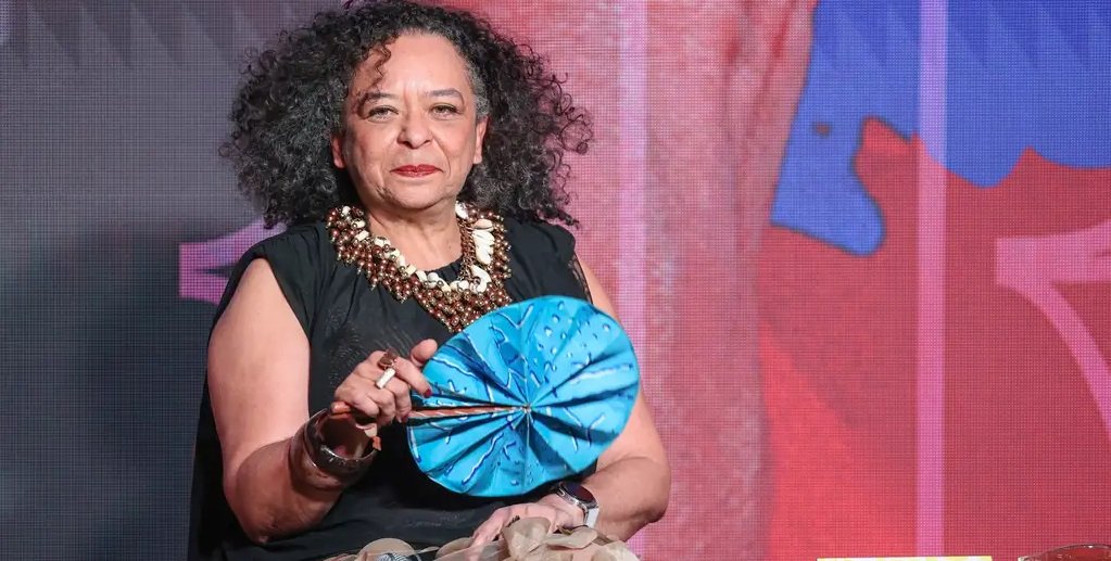 Ana Maria Gonçalves no VI encontro Julho das Pretas, que reúne escritoras do Distrito Federal/Valter Campanato/Agência Brasil