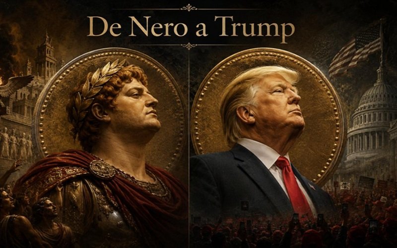 De Nero a Trump: governante transforma a moeda em espelho