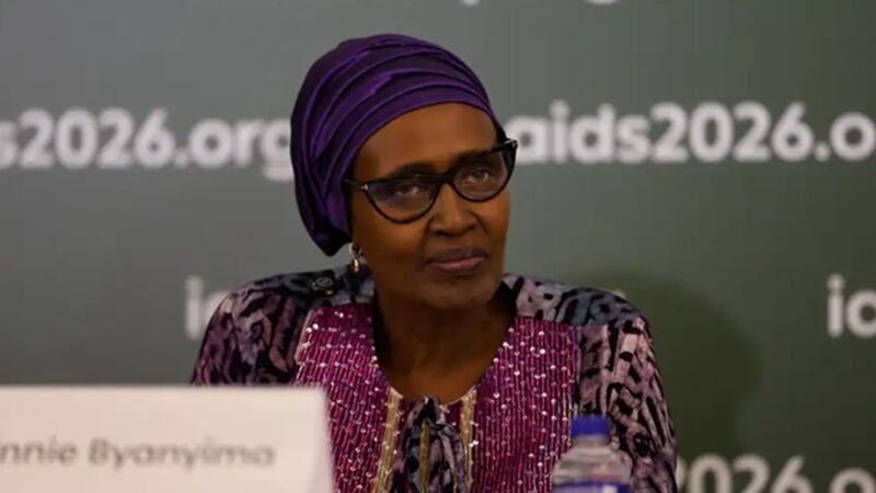Winnie Byanyima, subsecretária-geral das Nações Unidas, na 26° Conferência Internacional de AID/Fernando Frazão/Agência Brasil