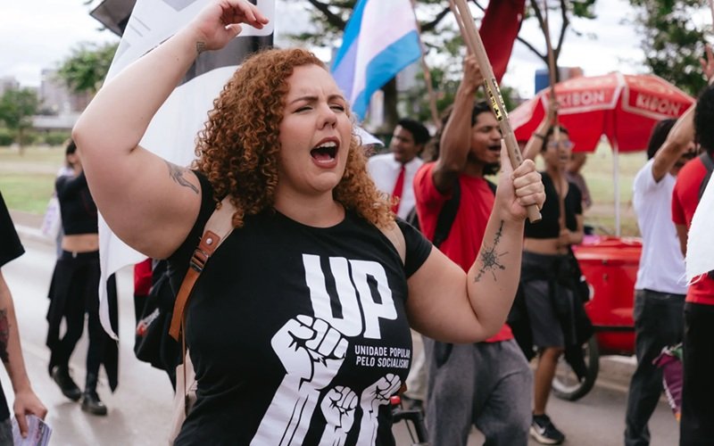Samara Mineiro UP DF pré-candidata ao governo Misto Brasil