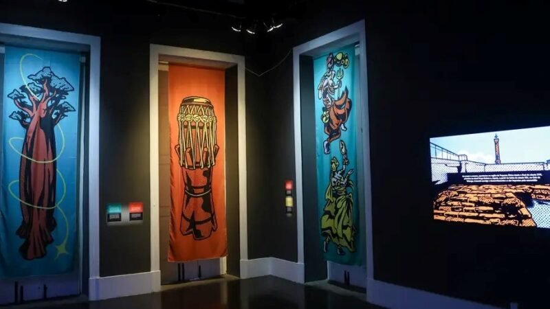 Exposição Território Inventivo Pequena África no Museu da História e da Cultura Afro-Brasileira, na zona portuária do Rio/Tomaz Silva/Agência Brasil