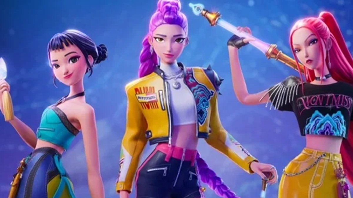 Guerreiras do K-Pop brinquedos franquia Misto Brasil