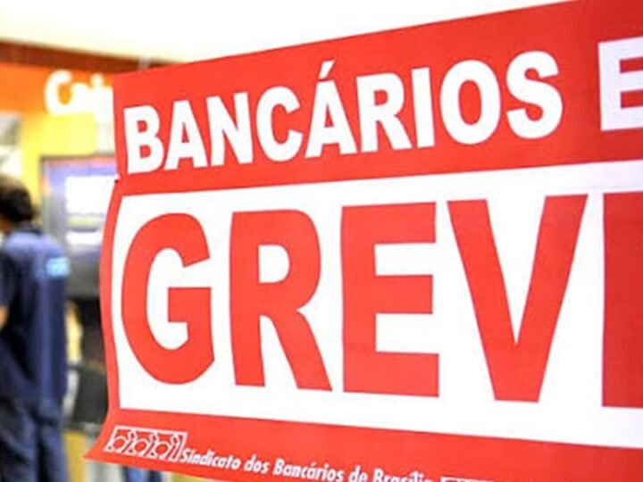 Bancários fazem hoje uma paralisação de 24 horas