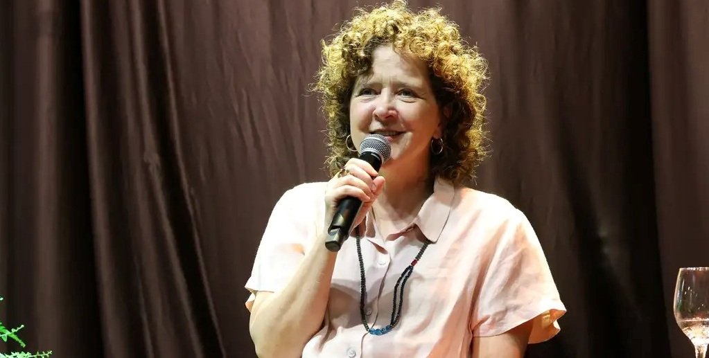 Carla Madeira participa do bate papo Elas por Elas, na 10ª Festa Literária Internacional do Pelourinho, na capital baiana/Rovena Rosa/Agência Brasil