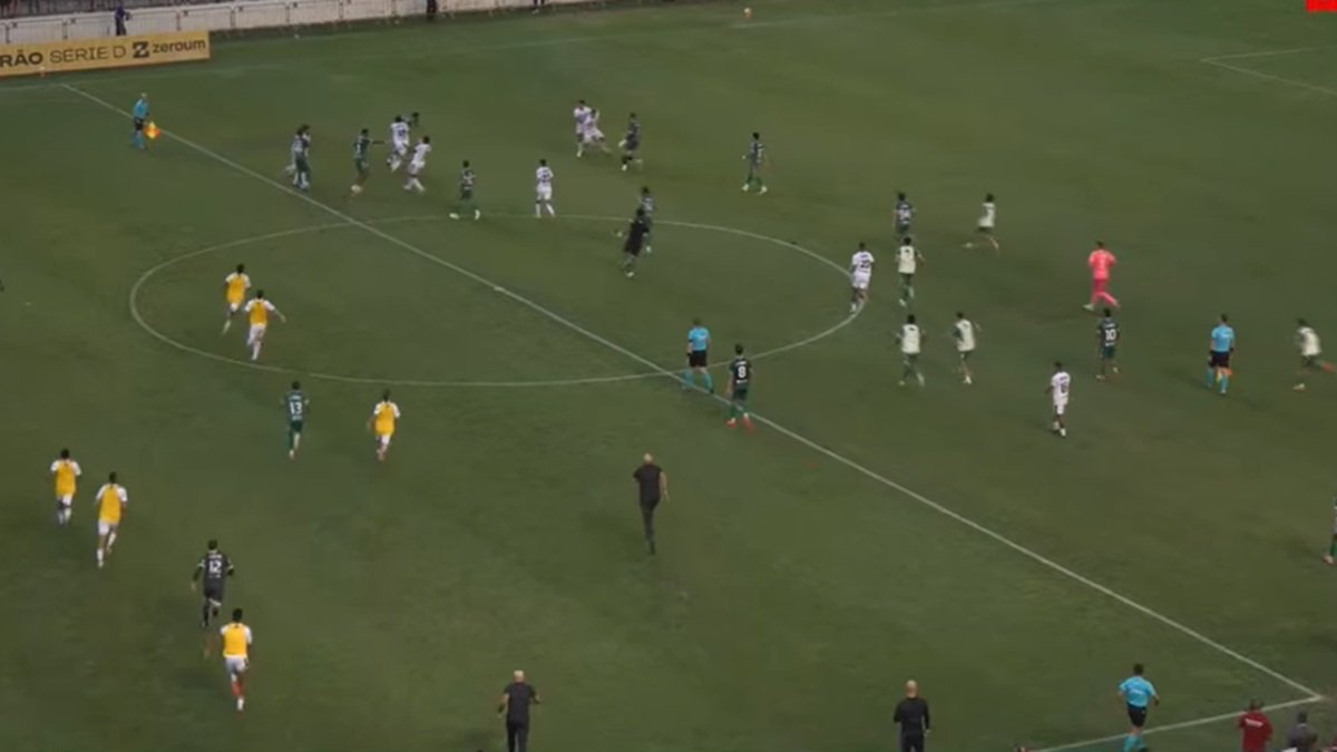 Gama e Asa confusão futebol Misto Brasil