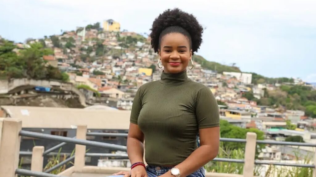 Letícia Vitória Silva Guimarães é ativista e pesquisadora e está no Complexo do Alemão, na zona norte do Rio de Janeiro/Tomaz Silva/Agência Brasil