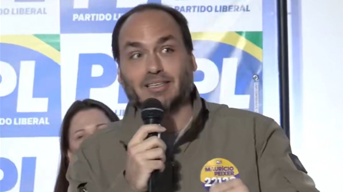 Carlos Bolsonaro candidato SC Misto Brasil