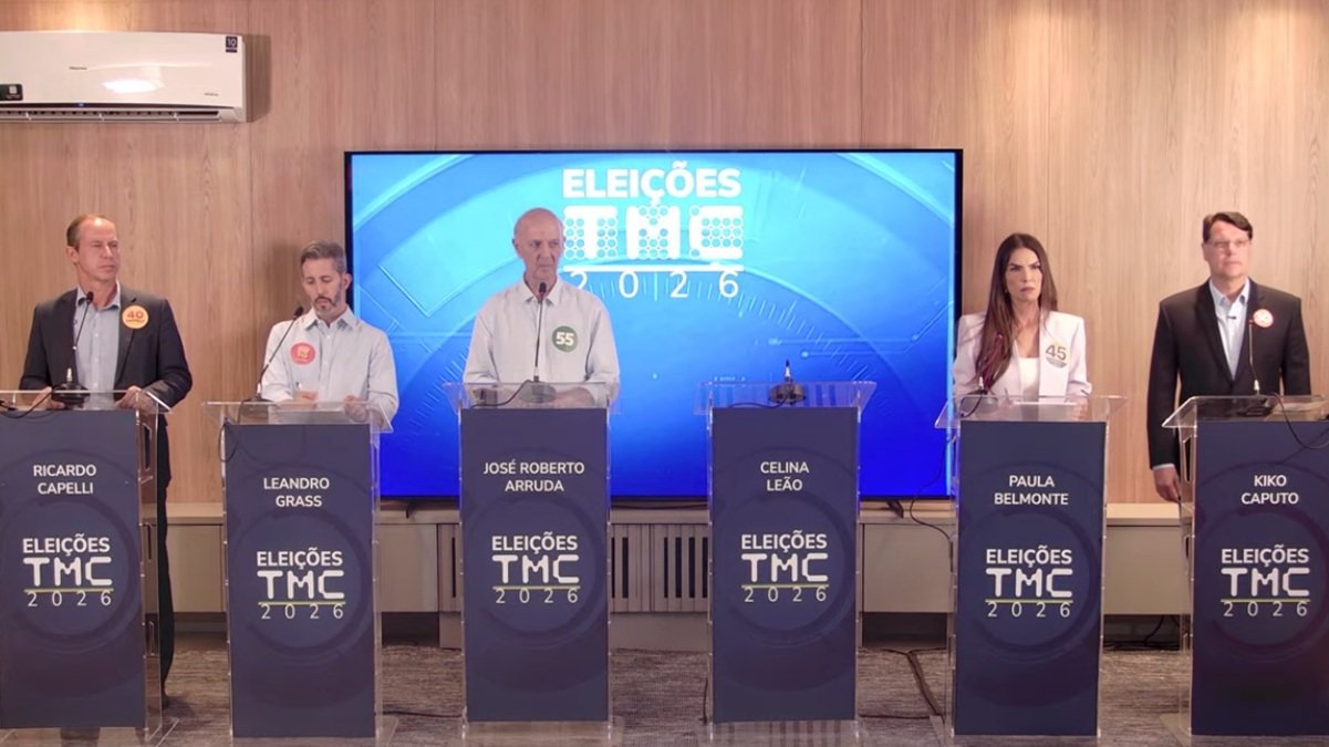 Debate candidatos DF Rádio TMC News Misto Brasil