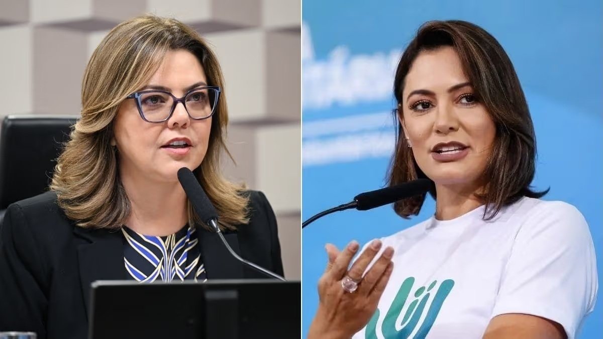 Leila Barros e Michelle Bolsonaro campanha eleições Senado DF Misto Brasil